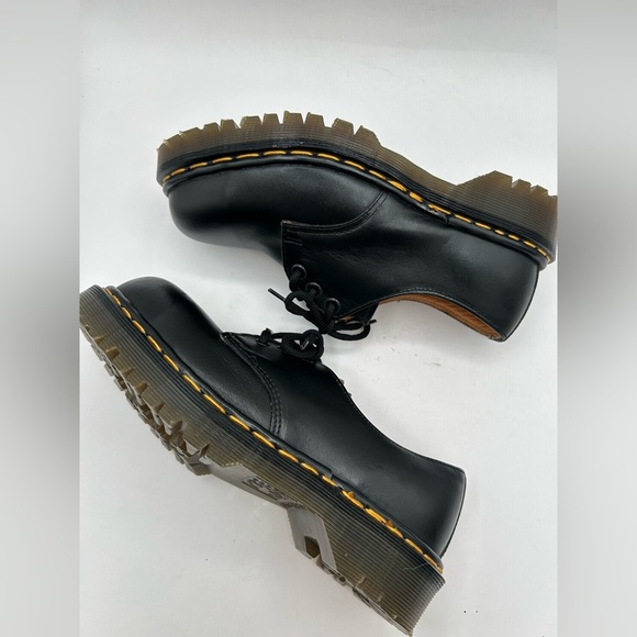 NEW VTG RARE 90s DR MARTENS 1925 3 EYE OXFORD BOOT MADE IN ENGLISH SZ 5 CHUNKY - Picture 8 of 15
